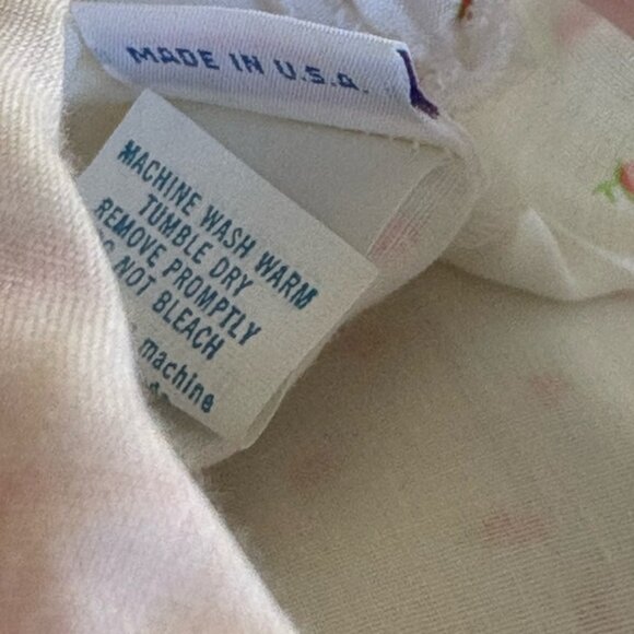 Alexis White and Pink Floral Nightgown - Picture 7 of 7